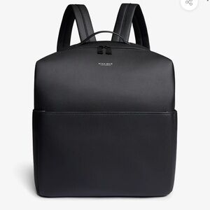Mina Baie Stevie Backpack - Full Vegan Leather Black